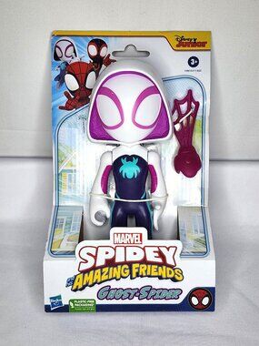 Hasbro Marvel Spidey Amazing Friends Supersized Ghost-Spider 9" Figure